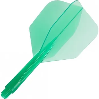 Příslušenství pro šipky Condor Letky Zero Stress - Small - Short - Clear Green CN049
