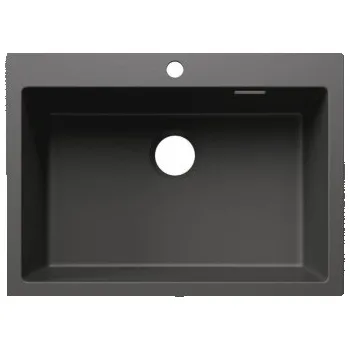 Granitový dřez Blanco PLEON 8 InFino Silgranit šedá skála bez odtokové armatury - 527782