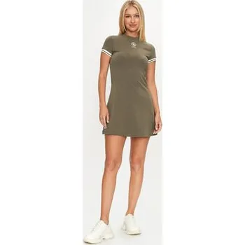 Dámské šaty Guess Každodenní šaty Elea V4YK00 KCDN0 Khaki Regular Fit L