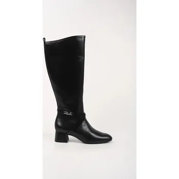 Dámské kozačky Kozačky Karl Lagerfeld BONNIE dámské, černá barva, na podpatku, KL30375 KL30375.000 99X, EUR 38