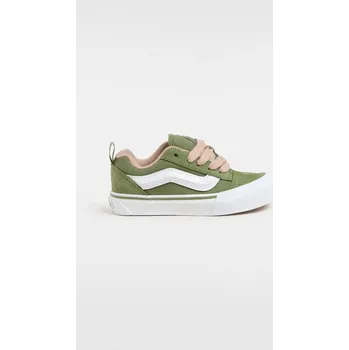 Dívčí tenisky Dětské tenisky Vans Knu Skool zelená barva, VN000CYUZBF1 78X, EUR 27