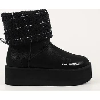 Dámská zimní obuv Sněhule Karl Lagerfeld THERMO černá barva, KL48552 KL48552.707 99X, EUR 41