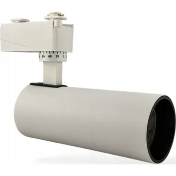 Lištový reflektor bílý LED na lištu Lampa SPOT 20W studená bílá 6000K + žárovka