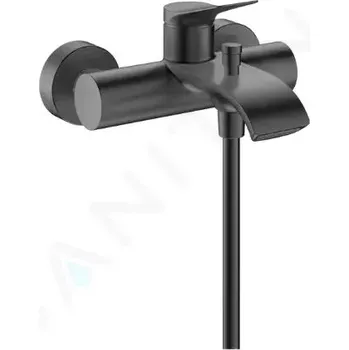 Vodovodní baterie Hansgrohe Vivenis Vanová baterie, kartáčovaný černý chrom, 75423340