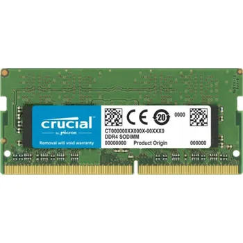 Operační paměť Paměť RAM Crucial Micron 32GB DDR4 SO-DIMM 3200 MHz 2933/2666 pro notebook