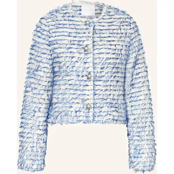 Dámský blejzr Rich & Royal Dámská Bunda Hranatého Střihu, bílá / tmavě...