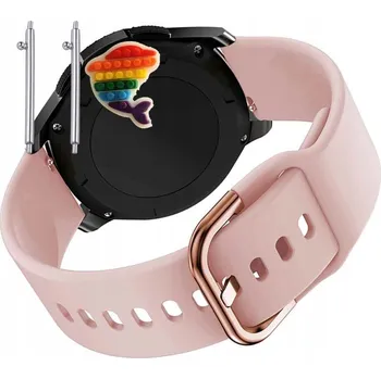 Pouzdro na mobilní telefon Pásek Řemínek pro Motast Chytré Hodinky P32, Silikon Růžový Poutko, nastavitelný