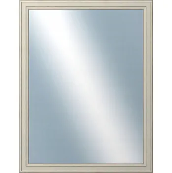 Zrcadlo DANTIK - Zrcadlo v rámu 70x90 | STEP bílá