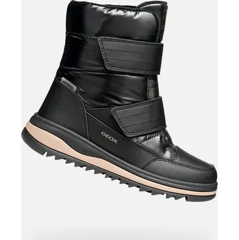 Dívčí sněhule Černé dívčí zimní boty Geox Adelhide AB GEOX černá 3432153
