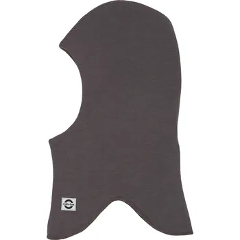 Dětská móda MIKK-LINE Merino kukla dvouvrstvá dětská s ochranou uší Mikk Line - hnědá Sparrow Velikost: 47-50cm (vel 86/92)