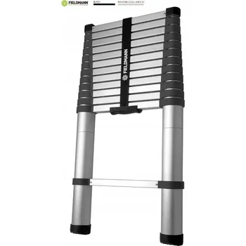 Žebřík Hliníkový Žebřík Fieldmann 11 až 150 kg