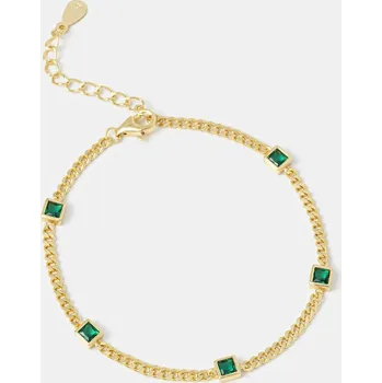 Náramek Náramek ze stříbra 925 pozlaceného 18karátovým zlatem Answear.LAB dámský PSET145/4C zlatá GLX, vel. ONE SIZE