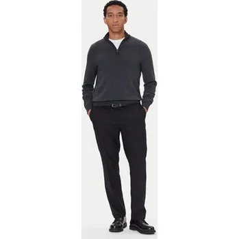 Pánský svetr BOSS Svetr H-Hettore 50549976 Černá Regular Fit M