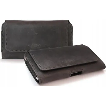 Pouzdro na mobilní telefon Kožené pouzdro obal na opasek - Honor 200 Smart X7b 5G Play 60 Plus