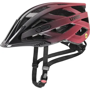 Cyklistická přilba Přilba UVEX I-VO CC MIPS BLACK-RED 52-57cm