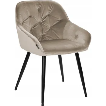 Jídelní židle Židle ExitoDesign velur béžová 1 ks