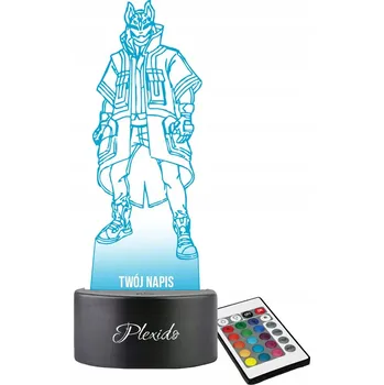 Lampička Plexido vícebarevná Noční lampa