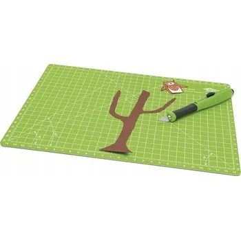 Řezačka papíru Wedo 79230 řezací podložka Comfortline A4 30 x 22 x 0,3 cm, barva zelené jablko