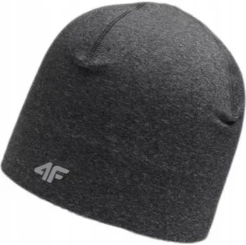 Čepice 4F zimní čepice beanie šedá, velikost S/M