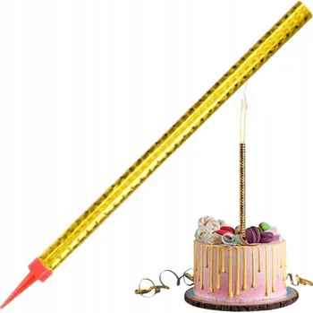 Dortová svíčka DORTOVÁ FONTÁNA RACA DORTOVÁ SVÍČKA 26 CM