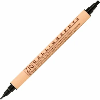 Kuratake ZIG Calligraphy Pen - Black (se dvěma hroty)