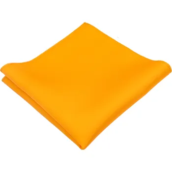 Látkový kapesník Hořčicově žlutý pánský kapesníček mat/lesk