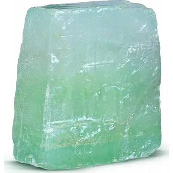 Přírodní kámen Zelený kalcit surový kámen srdeční čakra 1 Ks.
