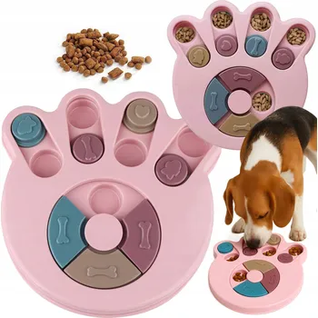 Hračka pro psa Fazoo psí pamlsek Hračka na pomalé jídlo, růžová