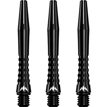 Příslušenství pro šipky Mission Násadky Atom13 - Anodised - short - black