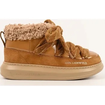 Dámská zimní obuv Sněhule Karl Lagerfeld KAPRI KOSI KL44525.7T2 hnědá 82X, EUR 40