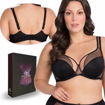 Podprsenka Gorsenia podprsenka nevyztužená černá velikost 95H