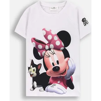 Tričko pro dívku Bílé tričko 110 ZC4 Coccodrillo