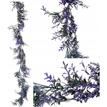 umělá květina GIRLANDA GLICÍNIE 155 CM - UMĚLÉ KVĚTY ROSTLINY JAKO ŽIVÉ, KRÁSNÁ DLOUHÁ