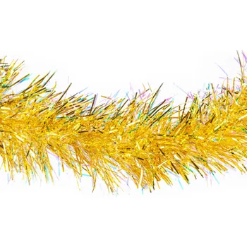 Girlanda - zlatá - 200 x 10 cm