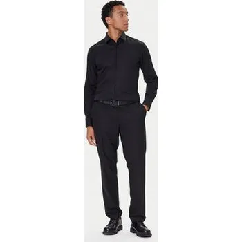 BOSS Košile H-Hank 50490934 Černá Slim Fit 45