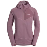 Zajo Amiko Women's Fleece Hooded Jacket Fleecová bunda s regulací teploty pro jarní a podzimní dobrodružství