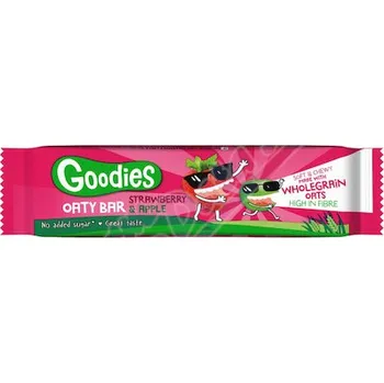 Čaj Goodies ovesná tyčinka jahody a jablko 23g