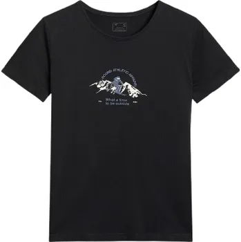 Dámské tričko Dámské triko 4F Tshirt F2713 Velikost: L / Barva: černá