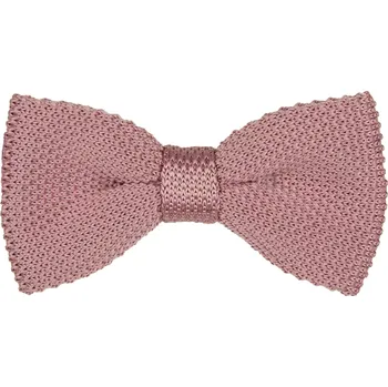 Motýlek Starorůžový dětský pletený motýlek