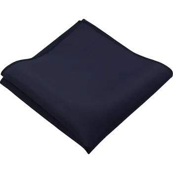 Látkový kapesník Tmavě modrý pánský kapesníček mat/lesk