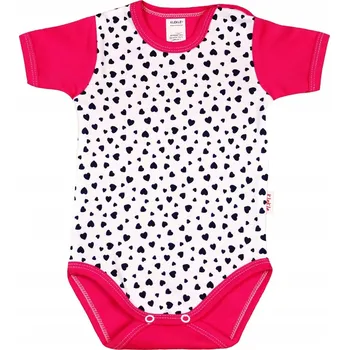 Kojenecký body Body s KRÁTKÝM rukávem 100% Bavlna vel 56 KLEKLE