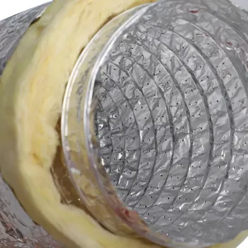 Ventilační potrubí IZOFLEX 150mm / 10m tepelně izolované potrubí k větracím komínkům