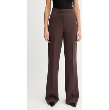 Dámské kalhoty Kalhoty Twinset dámské, hnědá barva, high waist, 252TT2381 89X, vel. 36