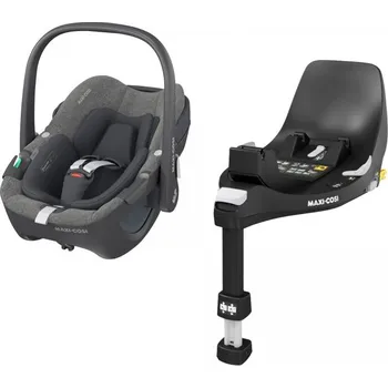 Přeprava dětí MAXI COSI Pebble 360 autosedačka Select Grey + základna FamilyFix 360 základna