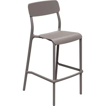 Lazy Momo Vysoká barová židle RIMO 520x545x1075 mm Barva: Taupe