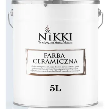 barva na zeď Barva barva na strop a stěny NIKKI 5 l H0179, OMYVATELNÁ, VYSOKÁ KRYVOST, matná