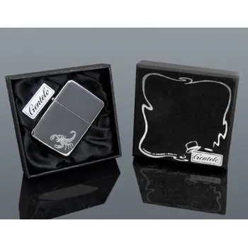 Benzínový zapalovač Gentelo 3079 + Možnost Gravírování + Benzín Zdarma