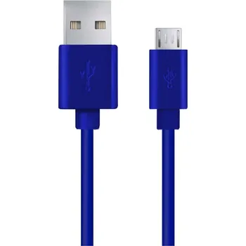 Datový kabel Kabel Esperanza USB - microUSB typ B 1 m modrý
