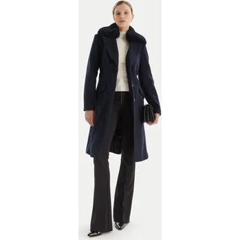 Dámský kabát Guess Kabát pro přechodné období W5BL25 W2672 Tmavomodrá Regular Fit XL