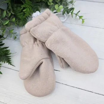 Rukavice Kulišárny Zateplené rukavice s palcem warm MOCCA Věk v měsících: 4. 3-5 let